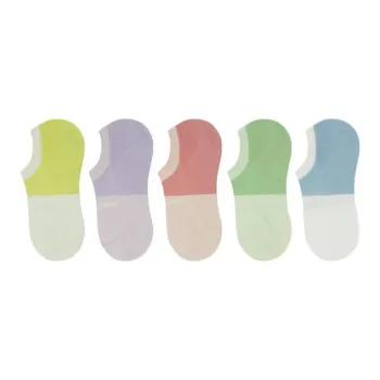 BIOSERICA ERA No-Show Socks Unisex 5 Pack