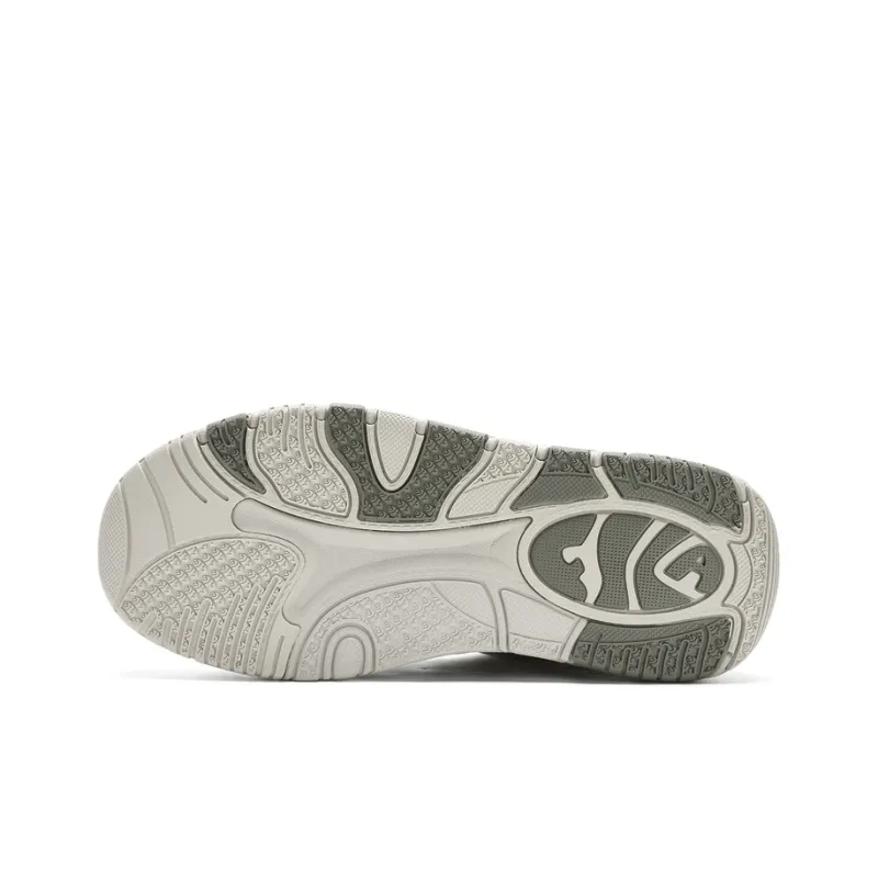 FILA MELT Anti Slip Wear Resistant Low Top Skateboard Shoes Men's Gray Green-3