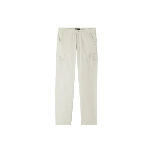 A.P.C Cargo Pants Men Chalk Pink