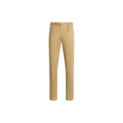 Ralph Lauren Purple Label Casual Pants Men Brown Yellow