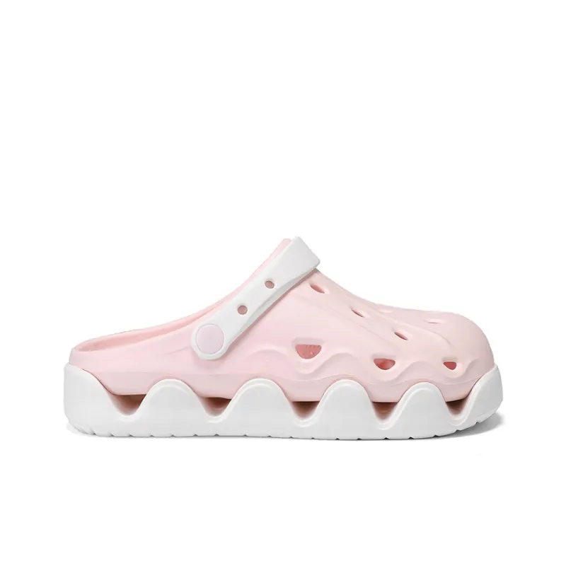 OUBT Wave Platform Design Clogs Unisex-4