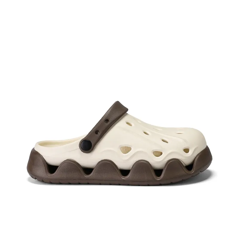 OUBT Wave Platform Design Clogs Unisex-7
