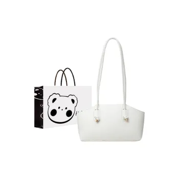 NX DOUGHNUT PU Crossbody Bag, Shoulder Bag Women's White