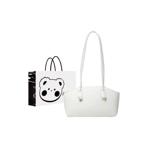 NX DOUGHNUT PU Crossbody Bag, Shoulder Bag Women's White