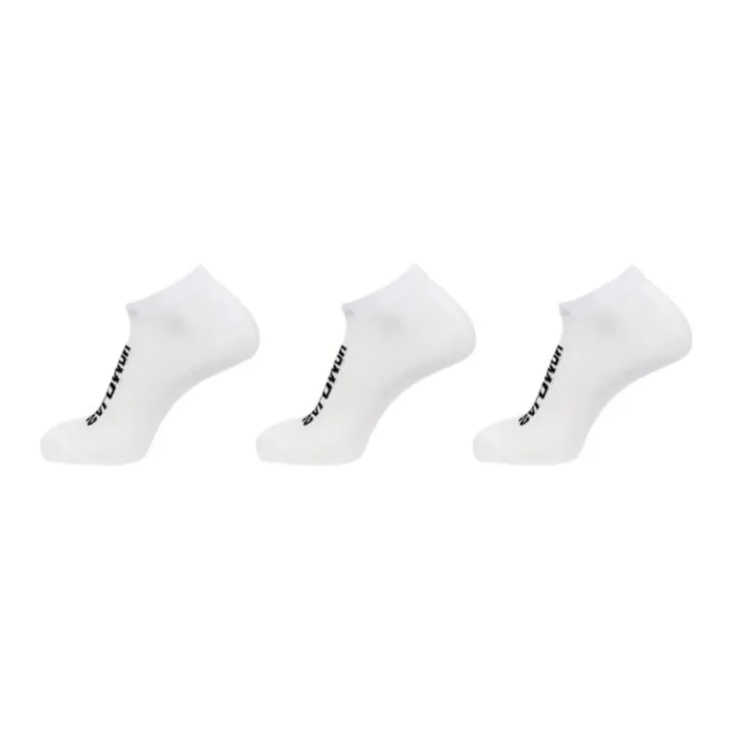 SALOMON Everyday Low 3 Pack Ankle Socks Unisex White-0
