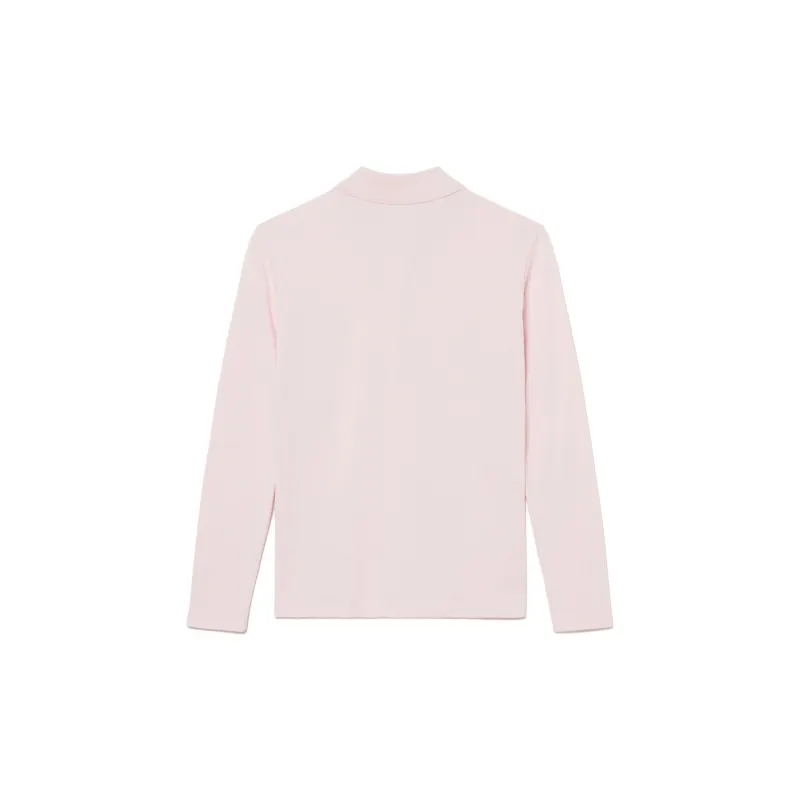 LACOSTE Piqué Stretch Polo Top-1
