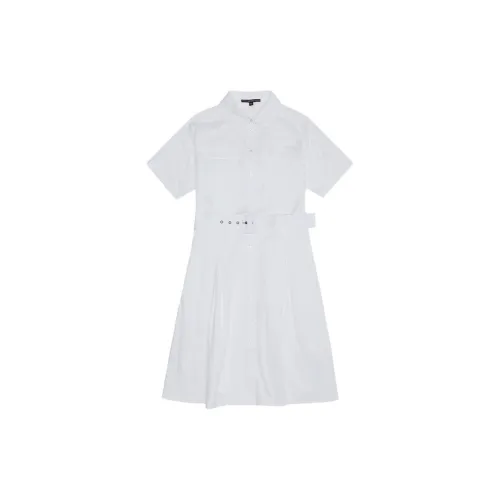 GUESS Short-Sleeved Dresses Women's G011- White