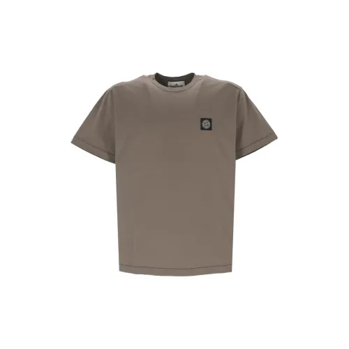 STONE ISLAND T-Shirts Men Walnut