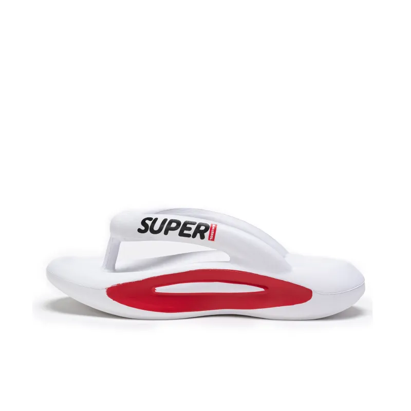 WHITE HOT Flip Flops Unisex-0
