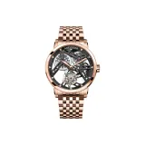 9001D9 Black Gold Steel Band