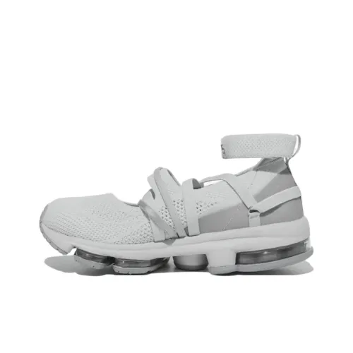 FILA Rgb Anti Slip Wear Resistant Low Top Casual Shoes Women's Gray White