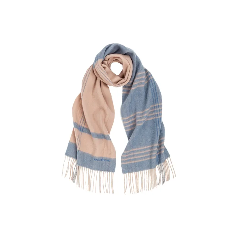 MARJAKURKI Scarf: Serene Inner World Greeting Card: Elegance Artistic Style: Atmosphere Unisex-4