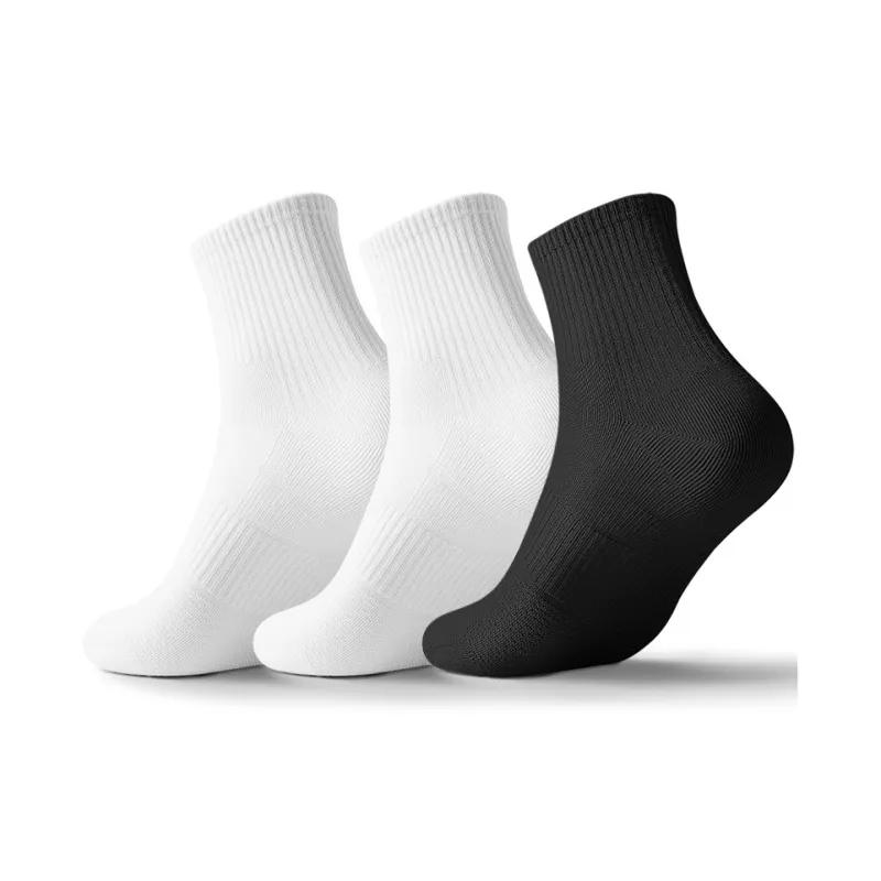 SHIWAJI Mid Calf Socks Men's 3 Pack-15
