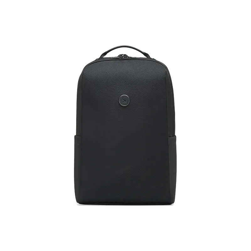 OIWAS Fabric Backpack Travel Business Laptop Bag Regular Unisex Black-0