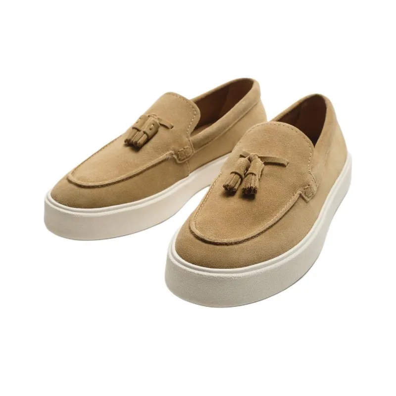 ZARA Loafers Men Beige-2