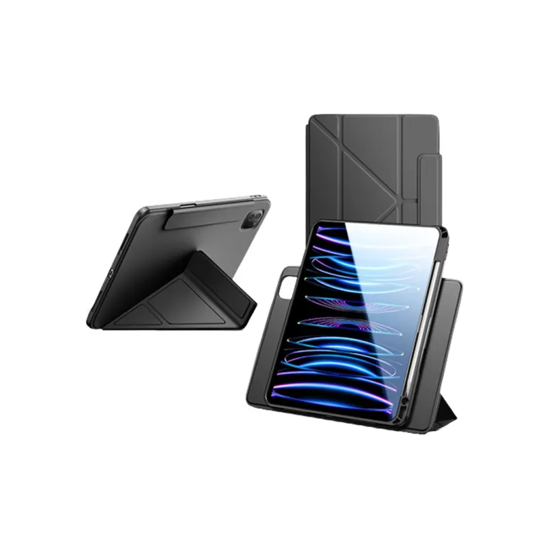 Lisen 360 Degree Rotation Compatible With IPad Air 5 Magnetic Tablet Protective Case With Pen Slot-36