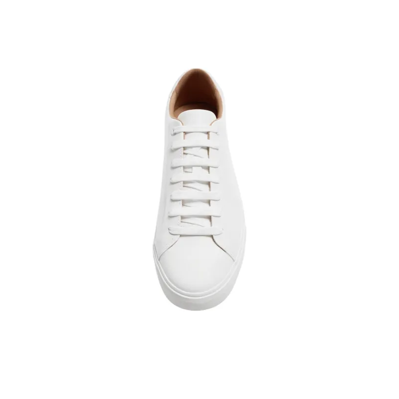 ZARA Low Top Skateboard Shoes Men's White-3