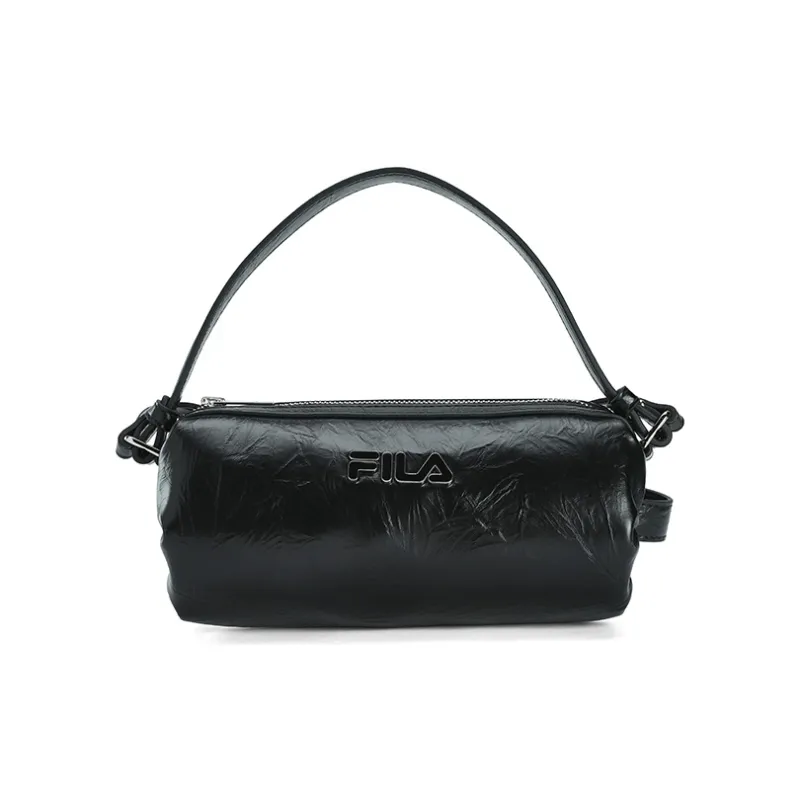 FILA Synthetic Leather One Shoulder Handbag Mini Women's Jet Black-0