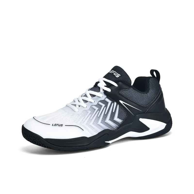 LEFUS Cushioned Slip-Resistant Abrasion-Resistant Breathable Low-Top Badminton Shoes Unisex-24