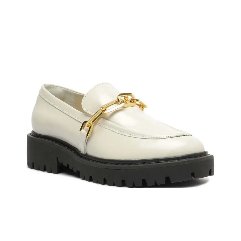 Schutz Christie Loafers 3.6cm Women's White-2