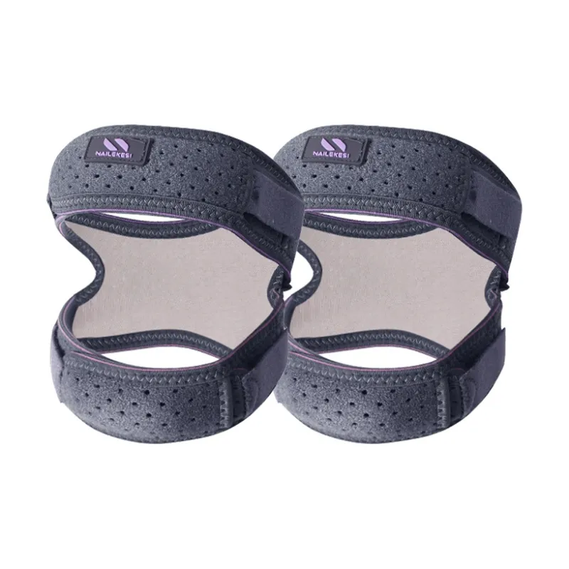 NAILEKESI Exercise And Fitness Double Loop Patella Bands 1 Pair Unisex Professional Protective-16