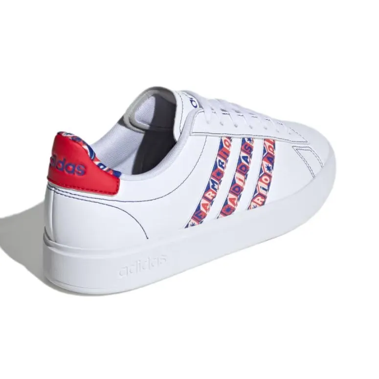 Adidas GRAND COURT 2.0 Non-slip Lightweight Low-Top Skateboard Shoes Women's White-2