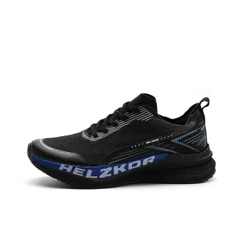 HELZKOR Running Shoes Unisex Black