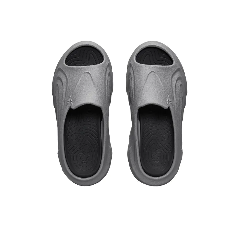 VEIDOORN Slide Slippers Unisex Concrete Gray-3