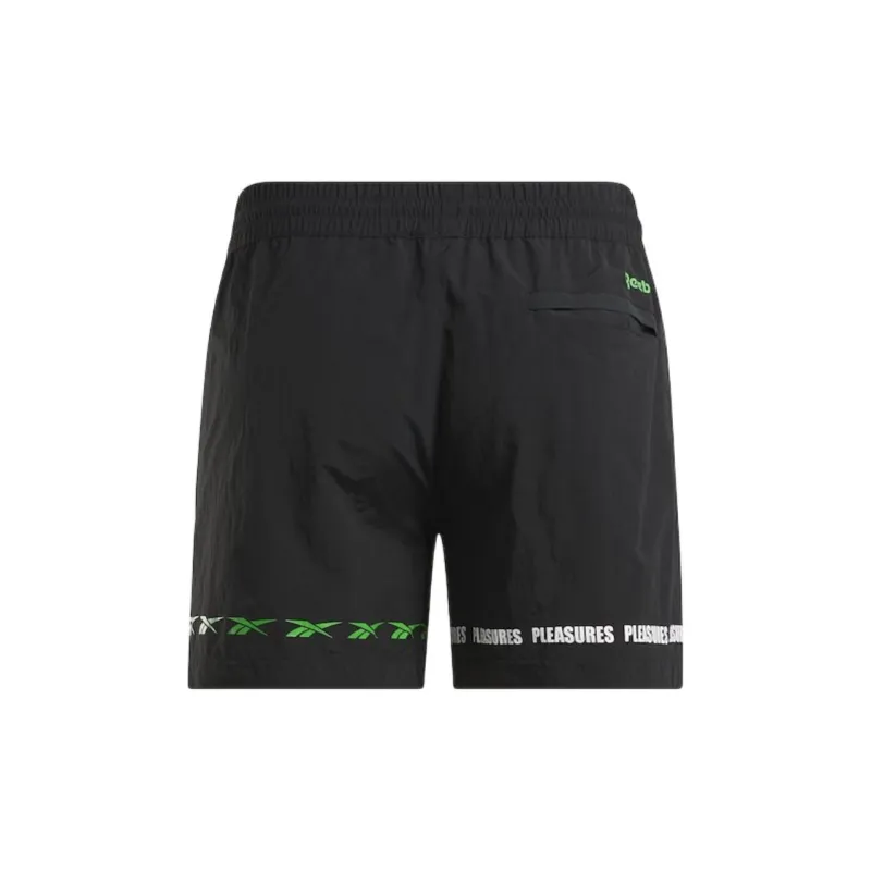 Reebok x PLEASURES Sports Shorts Unisex Black-1