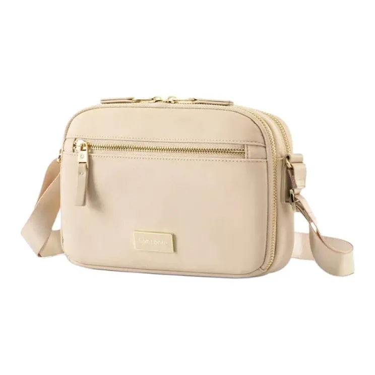 SAMSONITE AQUARIUS Fabric Shoulder Bag Crossbody Bag Women's Ivory White-1