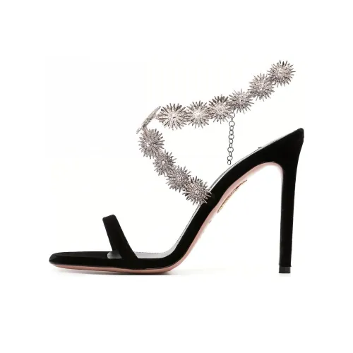 AQUAZZURA Comet 110mm Crystal-embellished Sandals