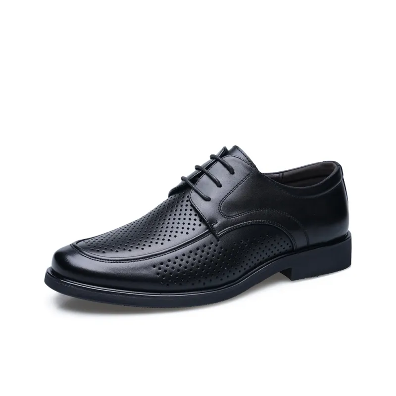 Poitulas Dress Shoes Men's Black-0