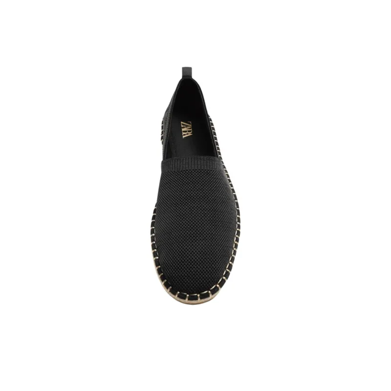 ZARA Espadrilles Men Black-4