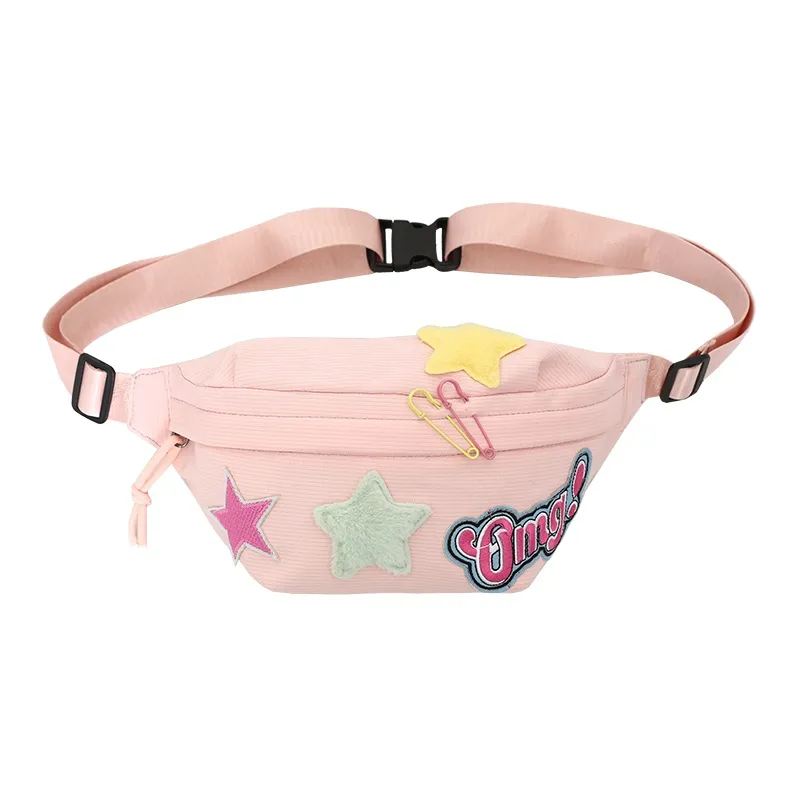 MOK Nylon Sling Bag Regular Unisex Ecru/Black/Pink/Yellow/Green-6