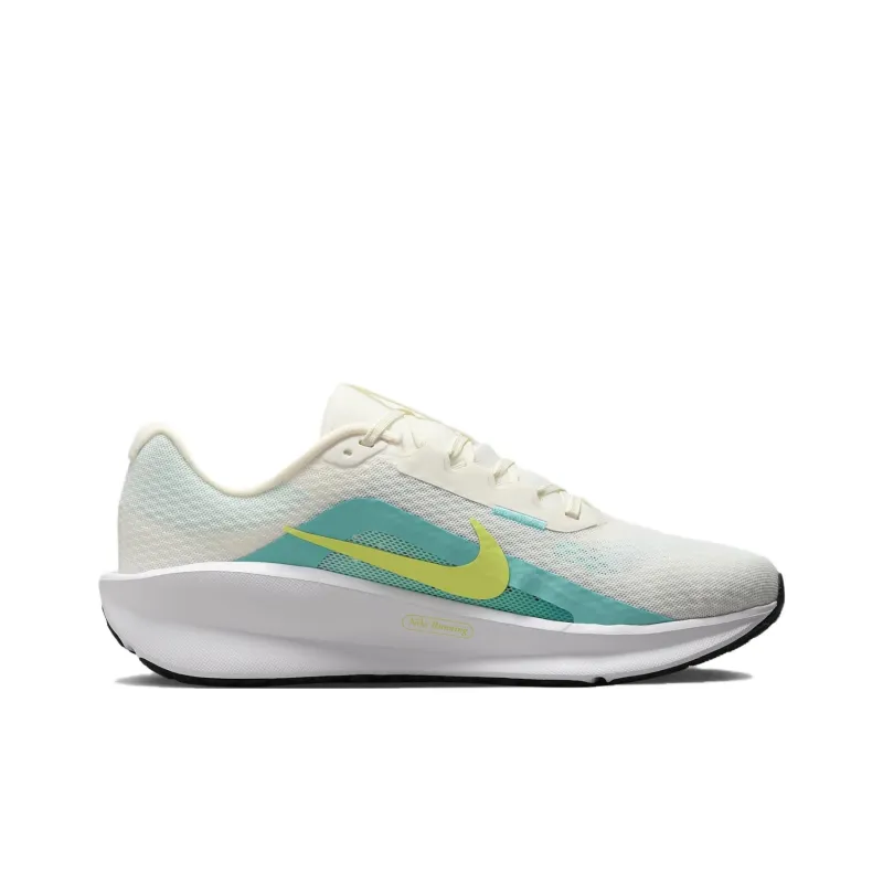Nike DOWNSHIFTER 13 Anti Slip Wear Resistant Low Top Casual Running Shoes Unisex White Green Blue-1