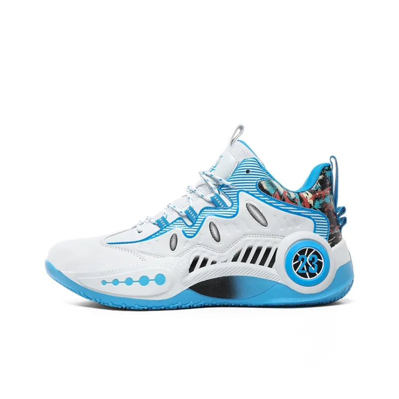 Black tailed Deer Shock Absorbers With Slip Resistant And Abrasion Resistant Properties Low Top Basketball Shoes Unisex-12