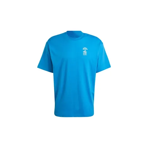 Adidas Sportswear T-Shirts Unisex Blue