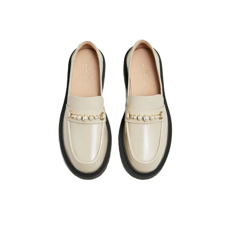 TATA Loafers Women's Solid Color-7