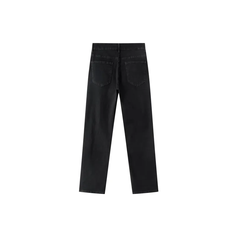 FASTFISH Jeans Unisex Black-1