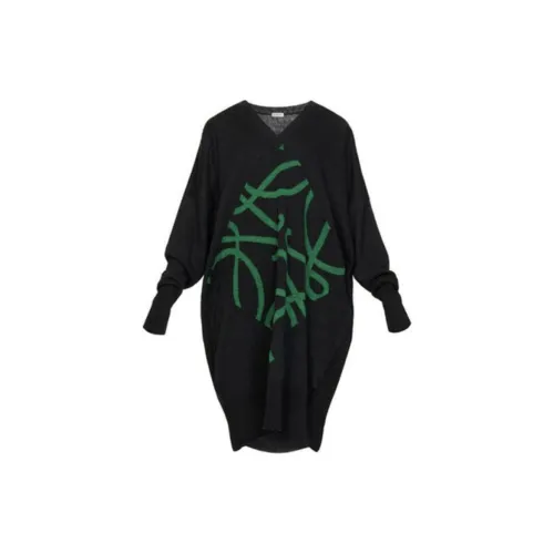 LOEWE Long-Sleeved Dresses Women's Black