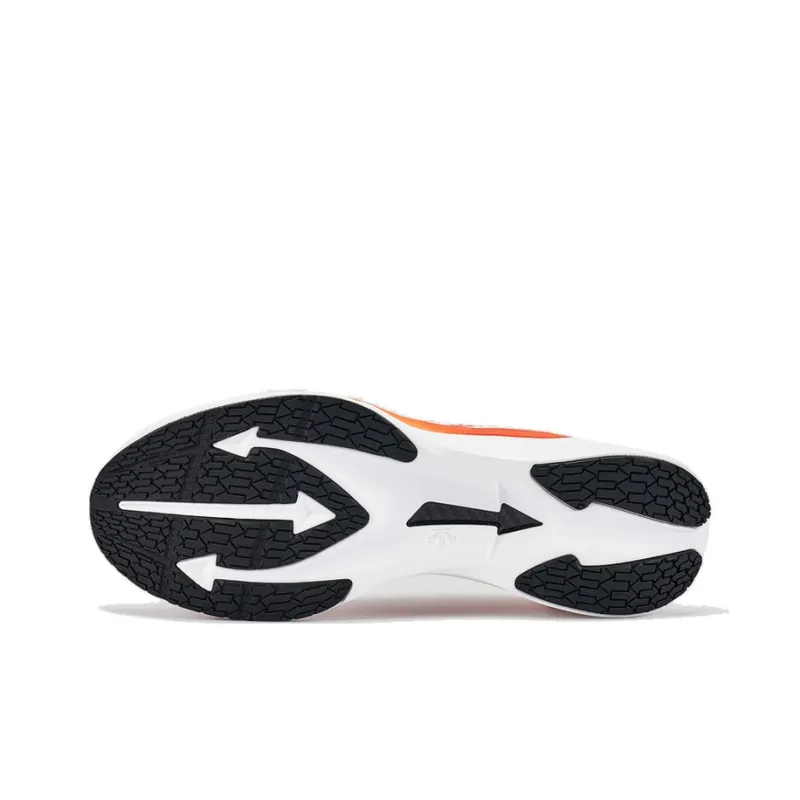 DESCENTE DELTA Anti Slip Wear Resistant Low Top Sports Running Shoes Men's Orange-3