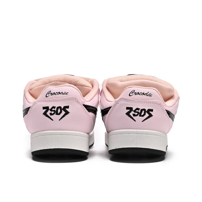 Crocodile Low-Top Skateboard Shoes Women's-4