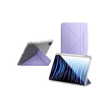 Lisen 360 Degree Rotation Compatible With IPad Air 5 Magnetic Tablet Protective Case With Pen Slot