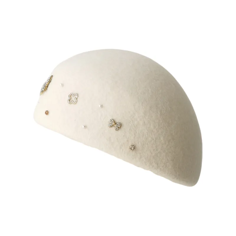 MITHAOL KUSC Wool Berets Women's-0