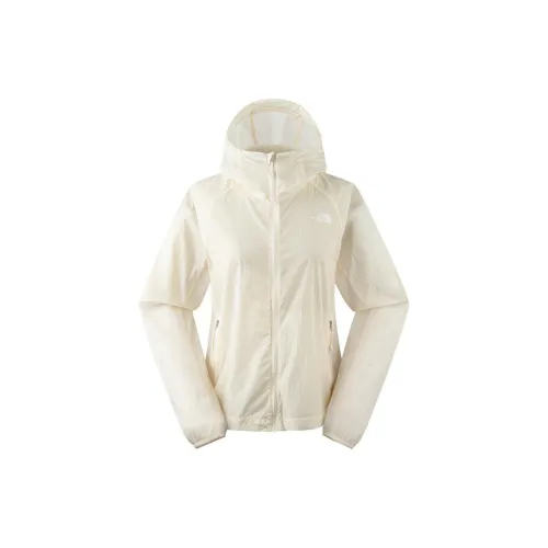 THE NORTH FACE STREAMLET Jackets Women's Sand Dune White