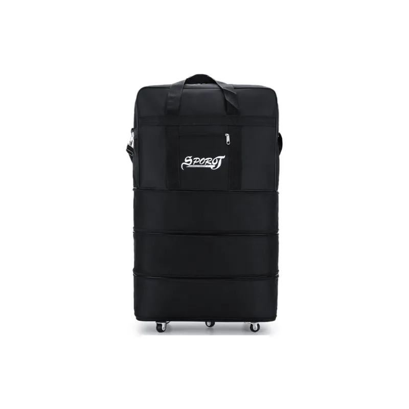 Oxford Travel Bag Regular Unisex Black-1