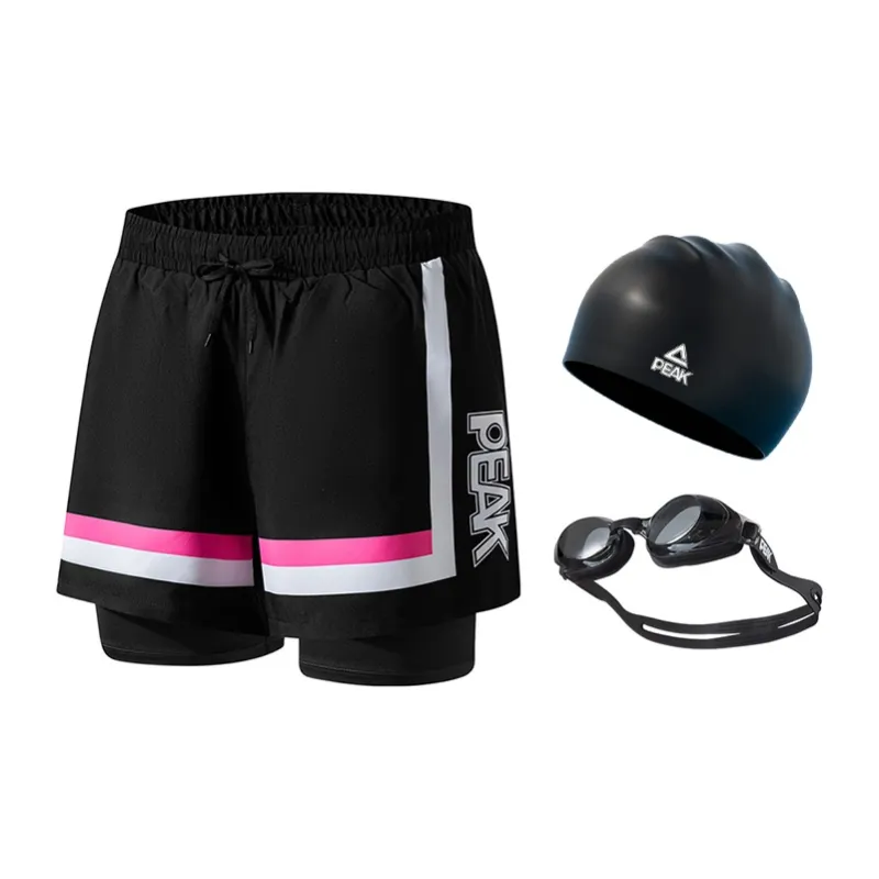 PEAK Swimming Sets Polyester Elastane Seaside Beach Casual Vacation Hot Spring Unisex-4
