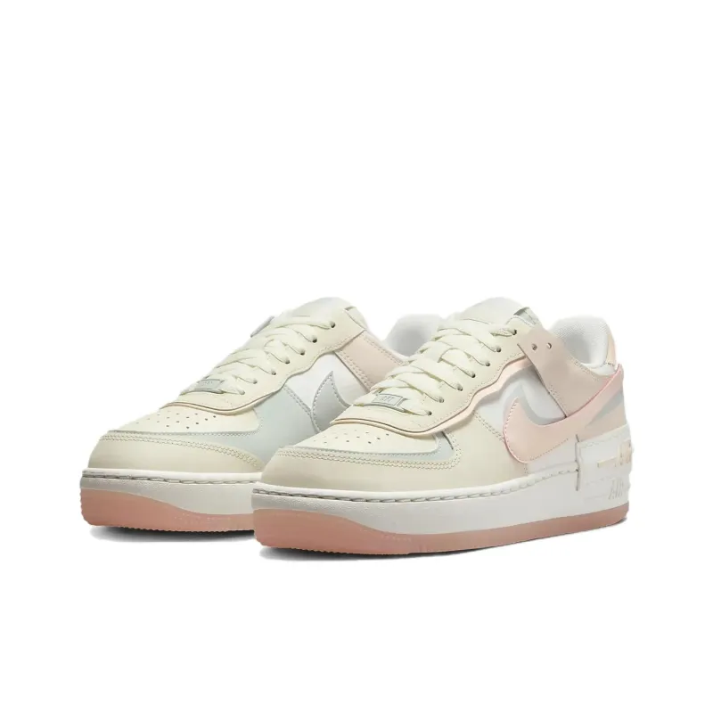 Nike Air Force 1 Low Shadow Coconut Milk Crimson Tint Women's-2