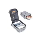 Gray Upgraded (with Wet-Dry Separation Pocket, Independent Shoe Compartment, and Individual Laptop Compartment)