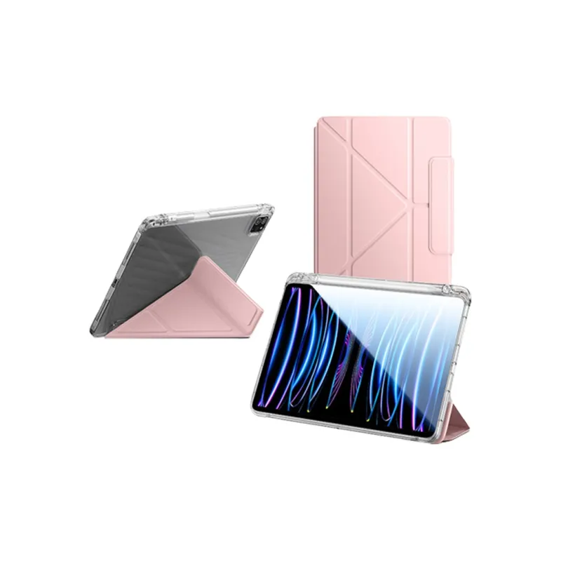 Lisen 360 Degree Rotation Compatible With IPad Air 5 Magnetic Tablet Protective Case With Pen Slot-6